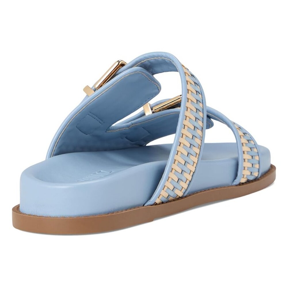 Schutz Naomi Sporty Sandal in Blue - Picture 5 of 6